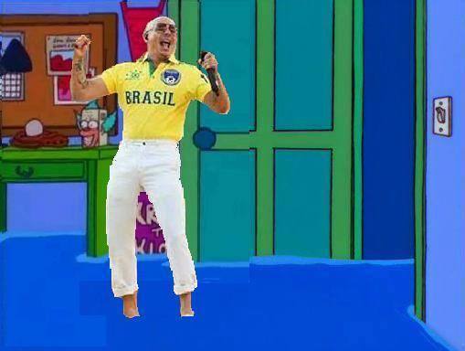 Los &#039;memes&#039; de Pitbull en la inauguración del Mundial de Brasil