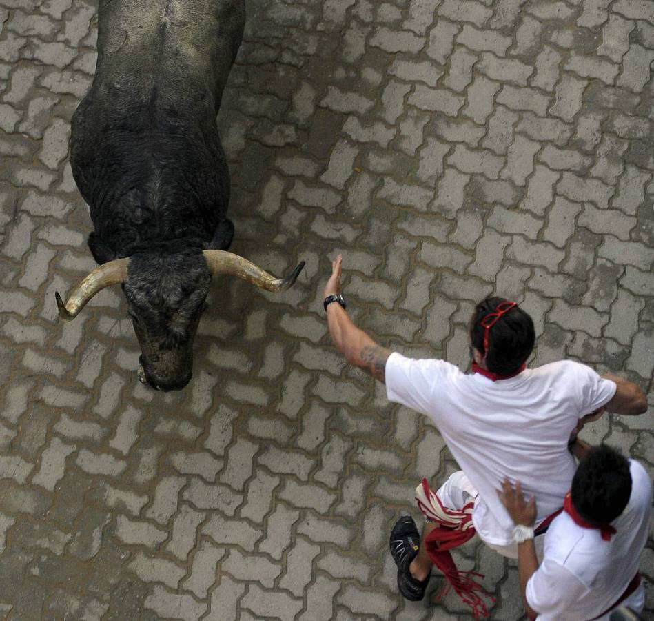 Los &#039;adolfos&#039; regalan nobleza en el penúltimo encierro