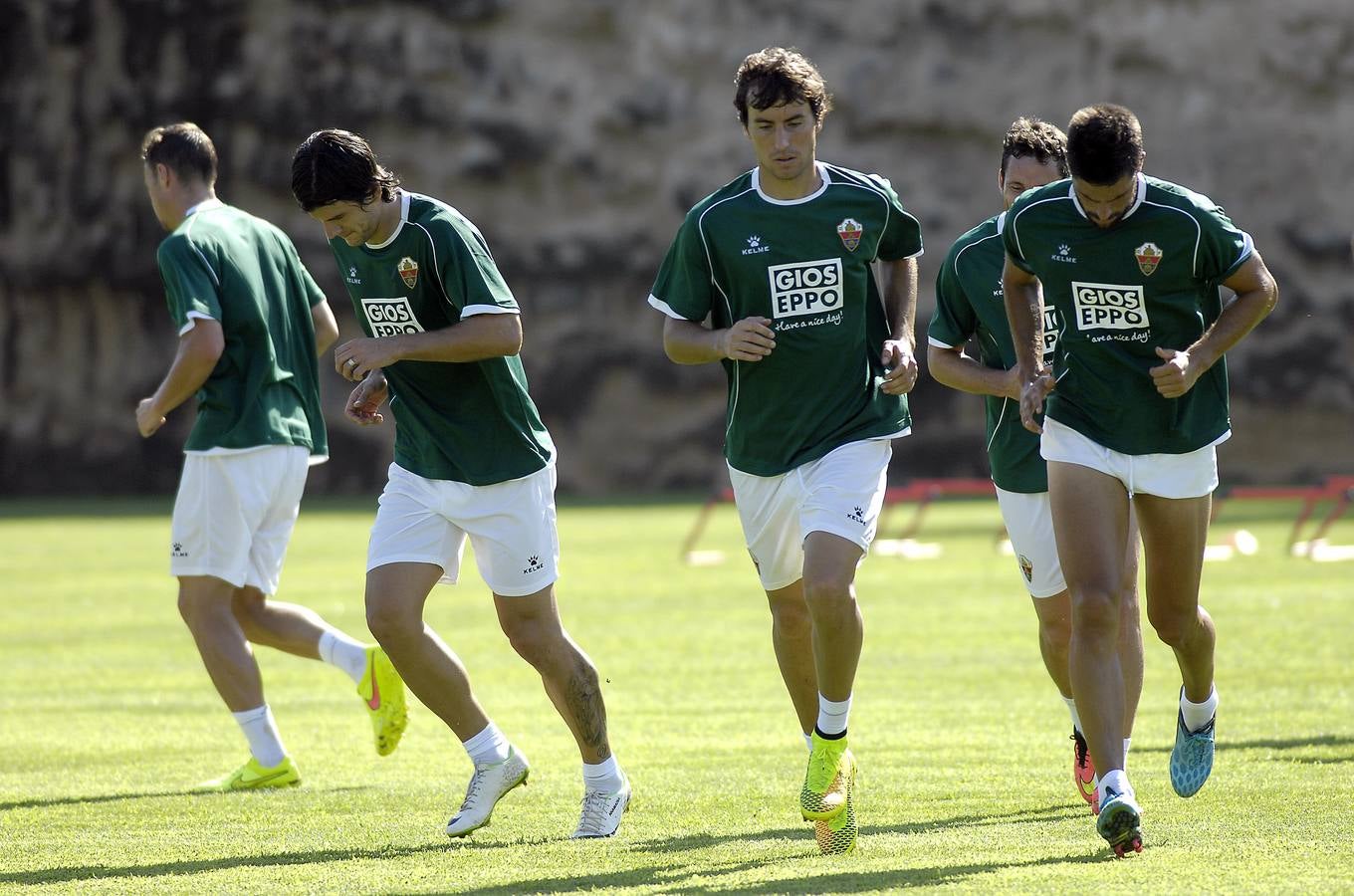 Entrenamiento franjiverde en Campoamor