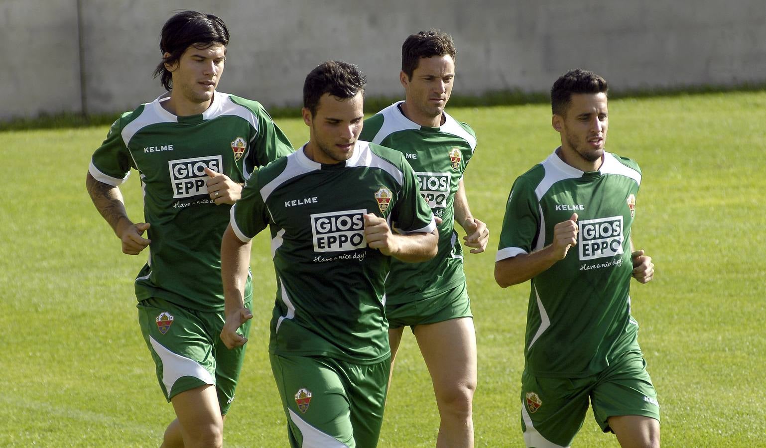 Entrenamiento franjiverde en Campoamor