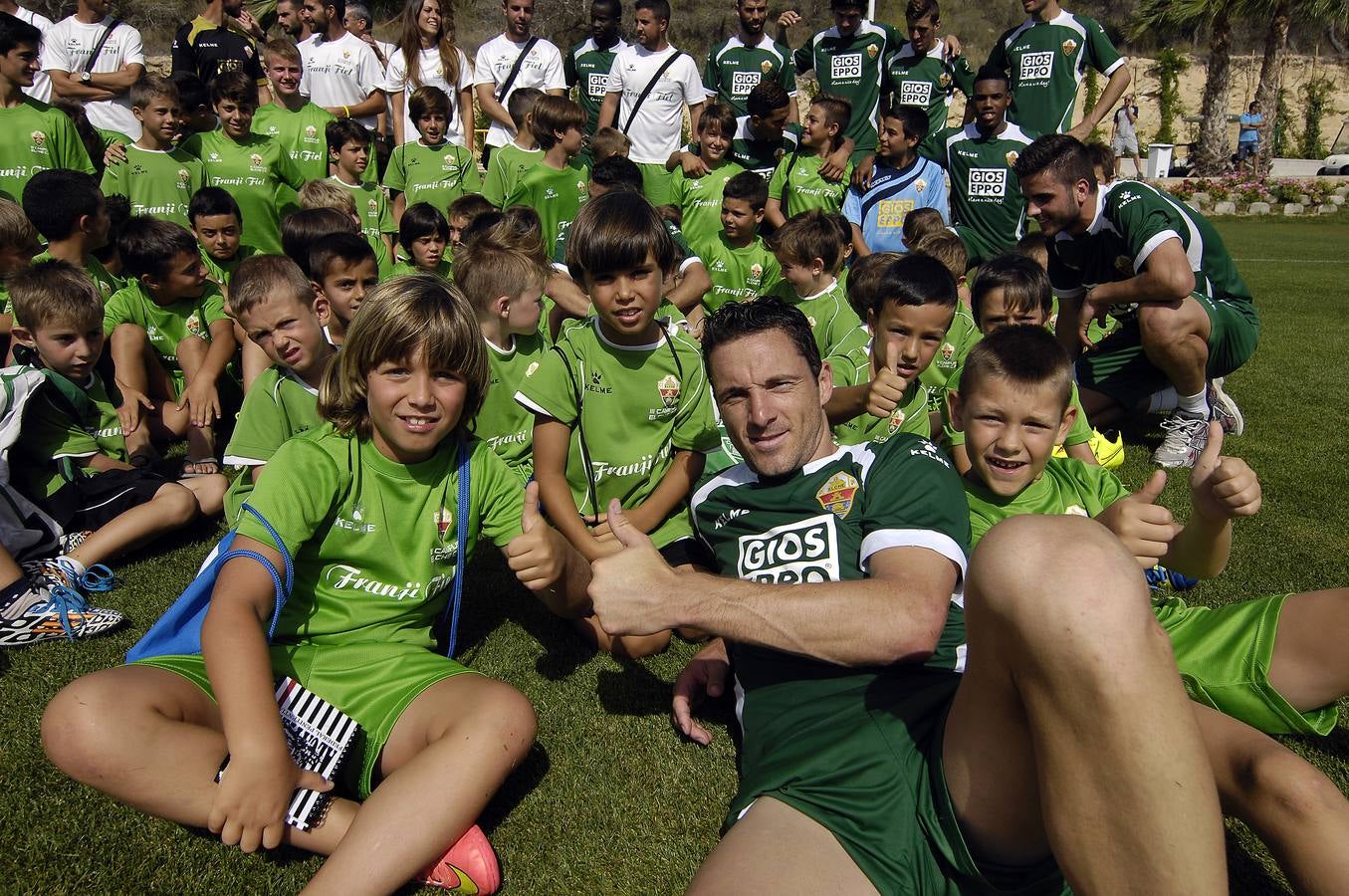 Entrenamiento franjiverde en Campoamor