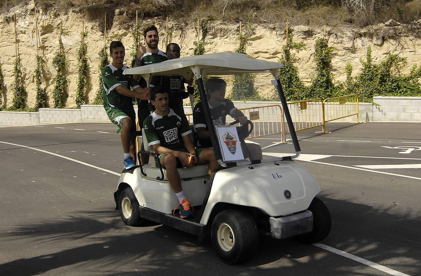 Entrenamiento franjiverde en Campoamor