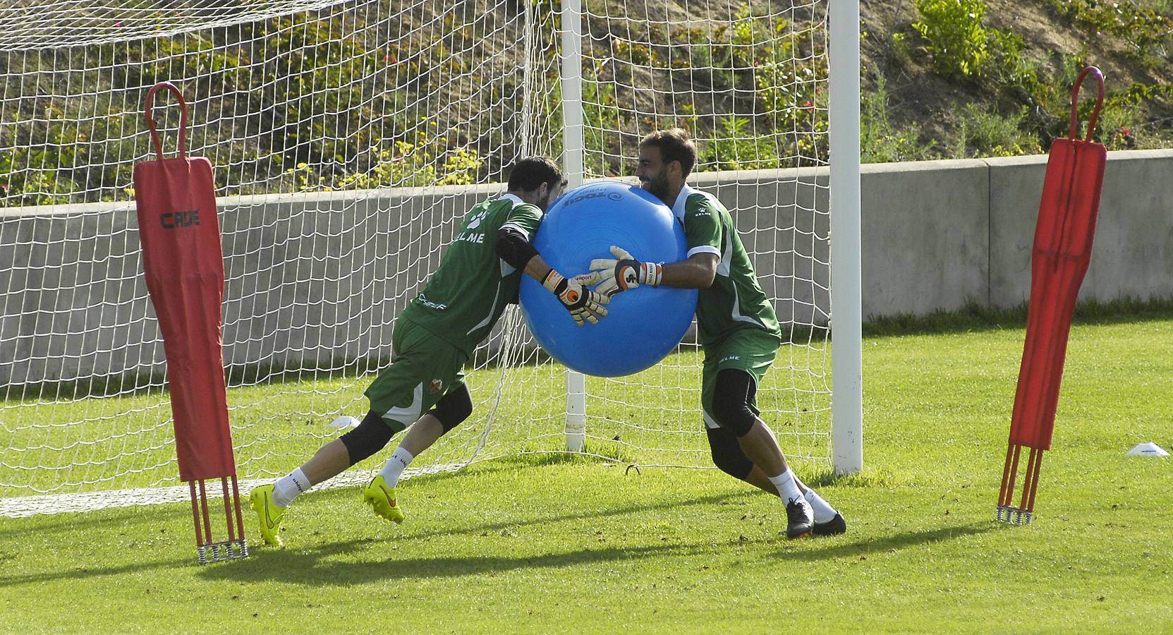 Entrenamiento franjiverde en Campoamor