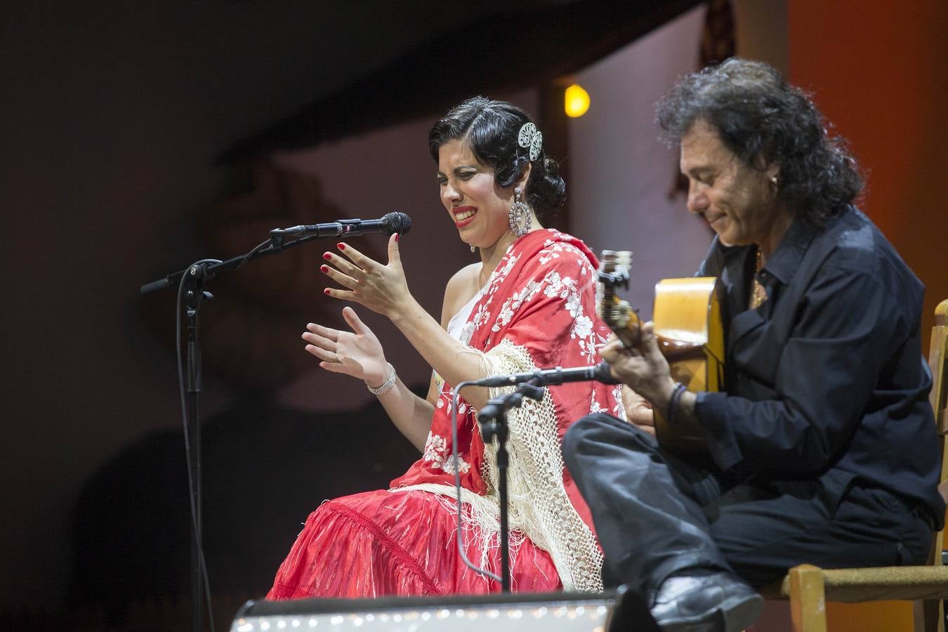 María José Pérez actúa en el arranque de la XXXV edición del Festival de Lo Ferro.