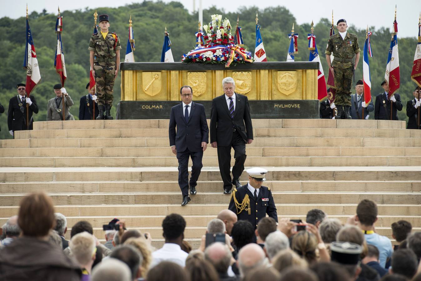 Francia y Holanda celebran el centenario de la Primera Guerra Mundial