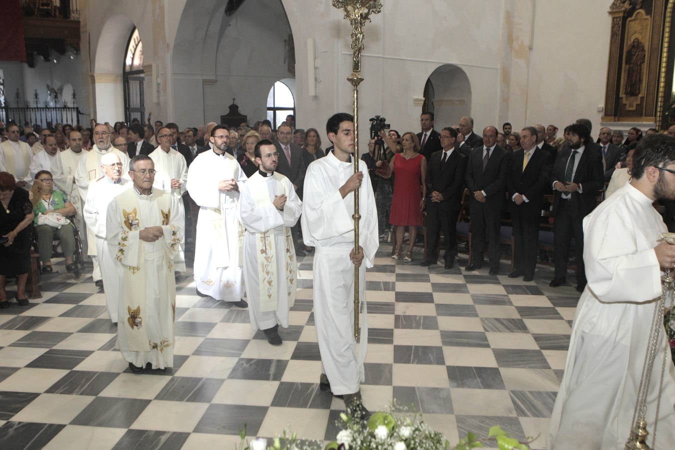 Misa y procesión en honor a la Virgen de Huertas