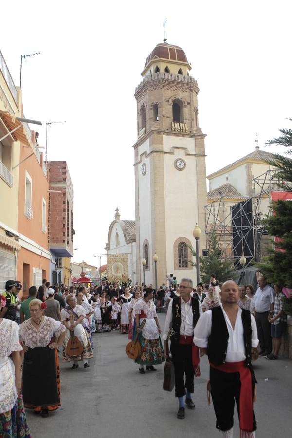Misa y procesión en honor a la Virgen de Huertas
