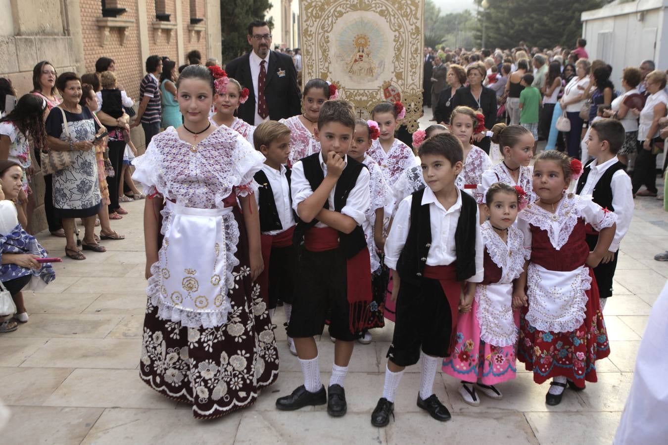 Misa y procesión en honor a la Virgen de Huertas