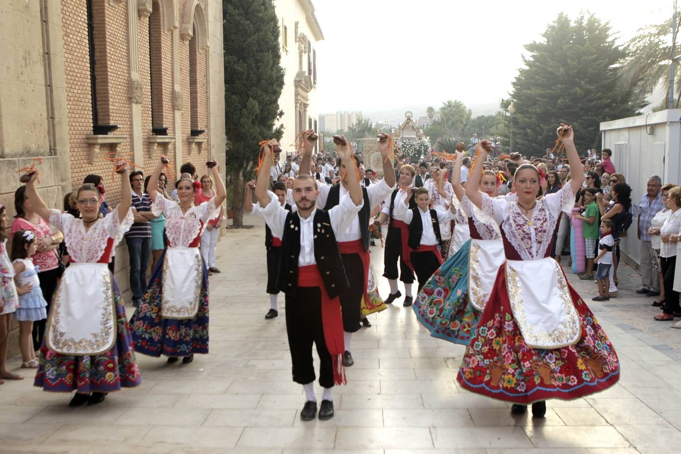 Misa y procesión en honor a la Virgen de Huertas