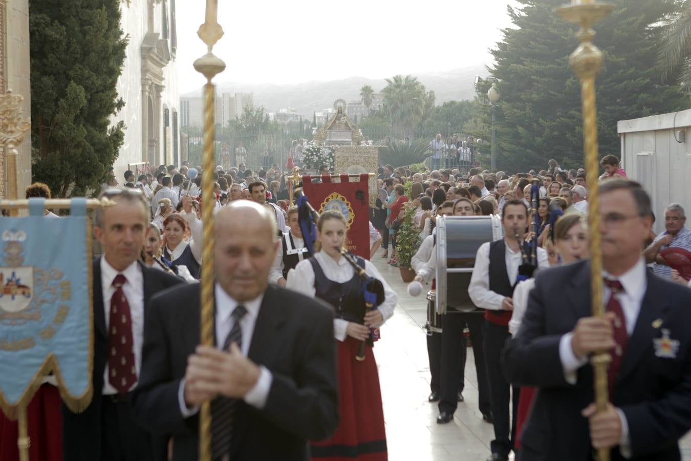 Misa y procesión en honor a la Virgen de Huertas