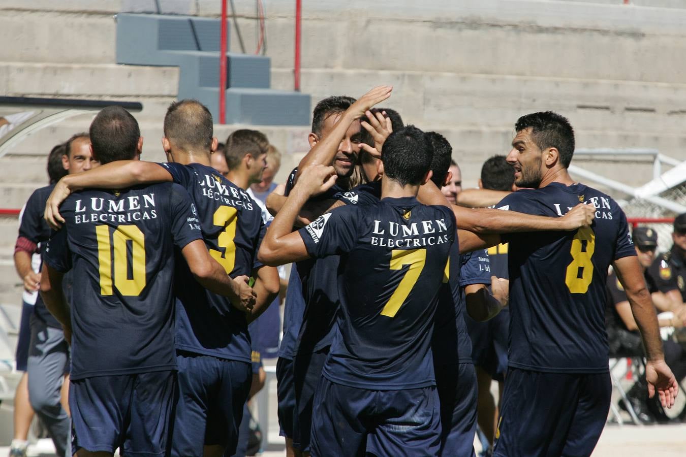 Partido entre el UCAM y el Córdoba B