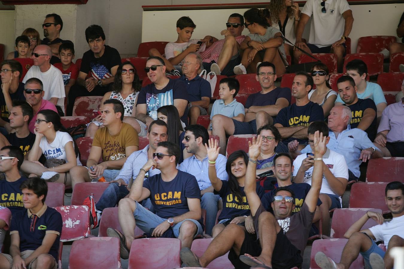 Partido entre el UCAM y el Córdoba B