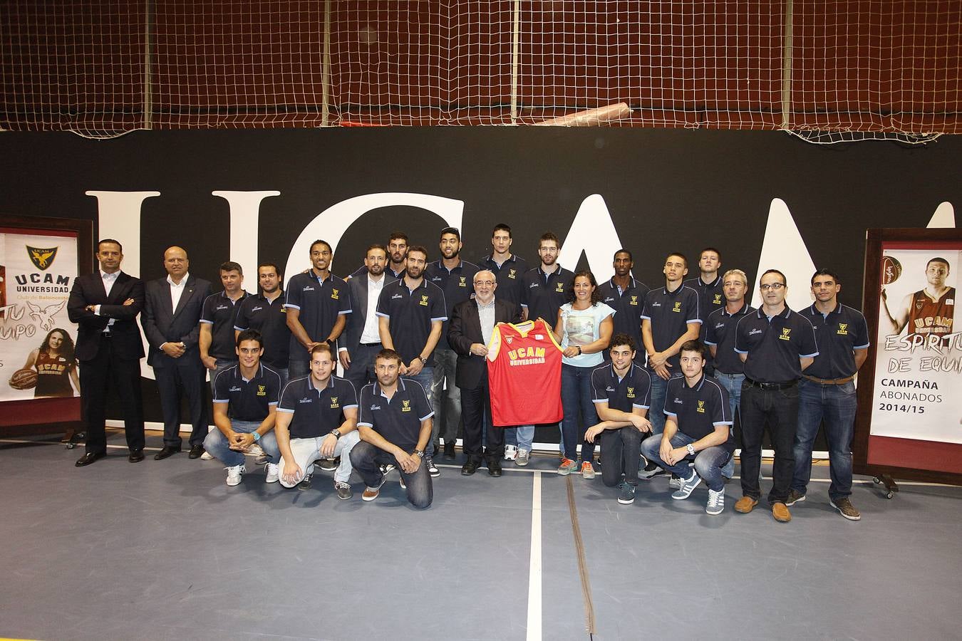 Presentación del UCAM CB Murcia