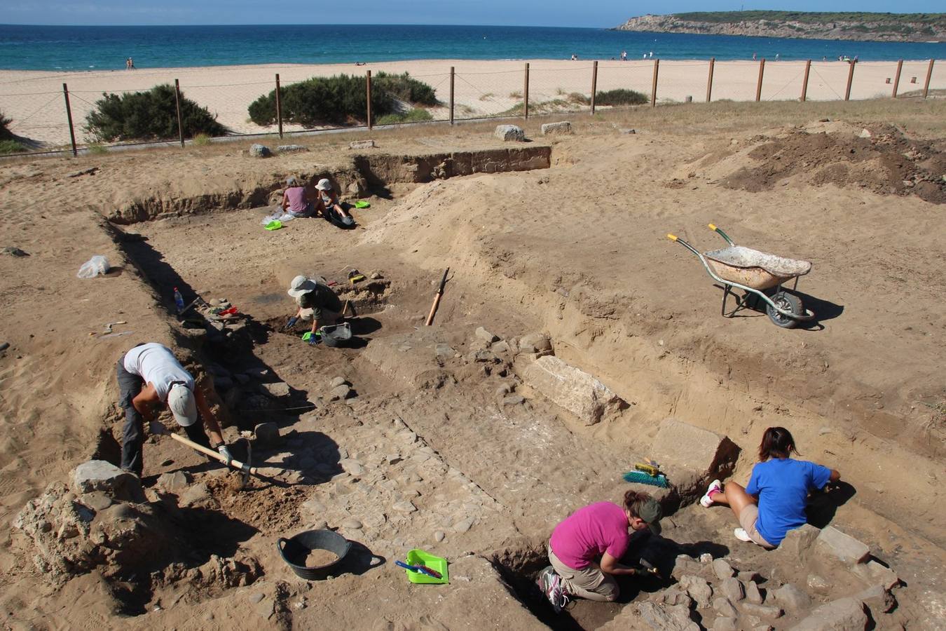 Arqueólogos de la UA hallan en Cádiz un mausoleo cristiano