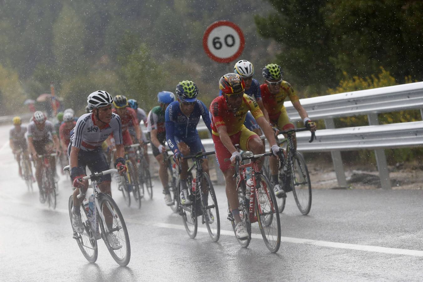 Kwiatkowski gana el Mundial de ciclismo, Valverde de nuevo bronce