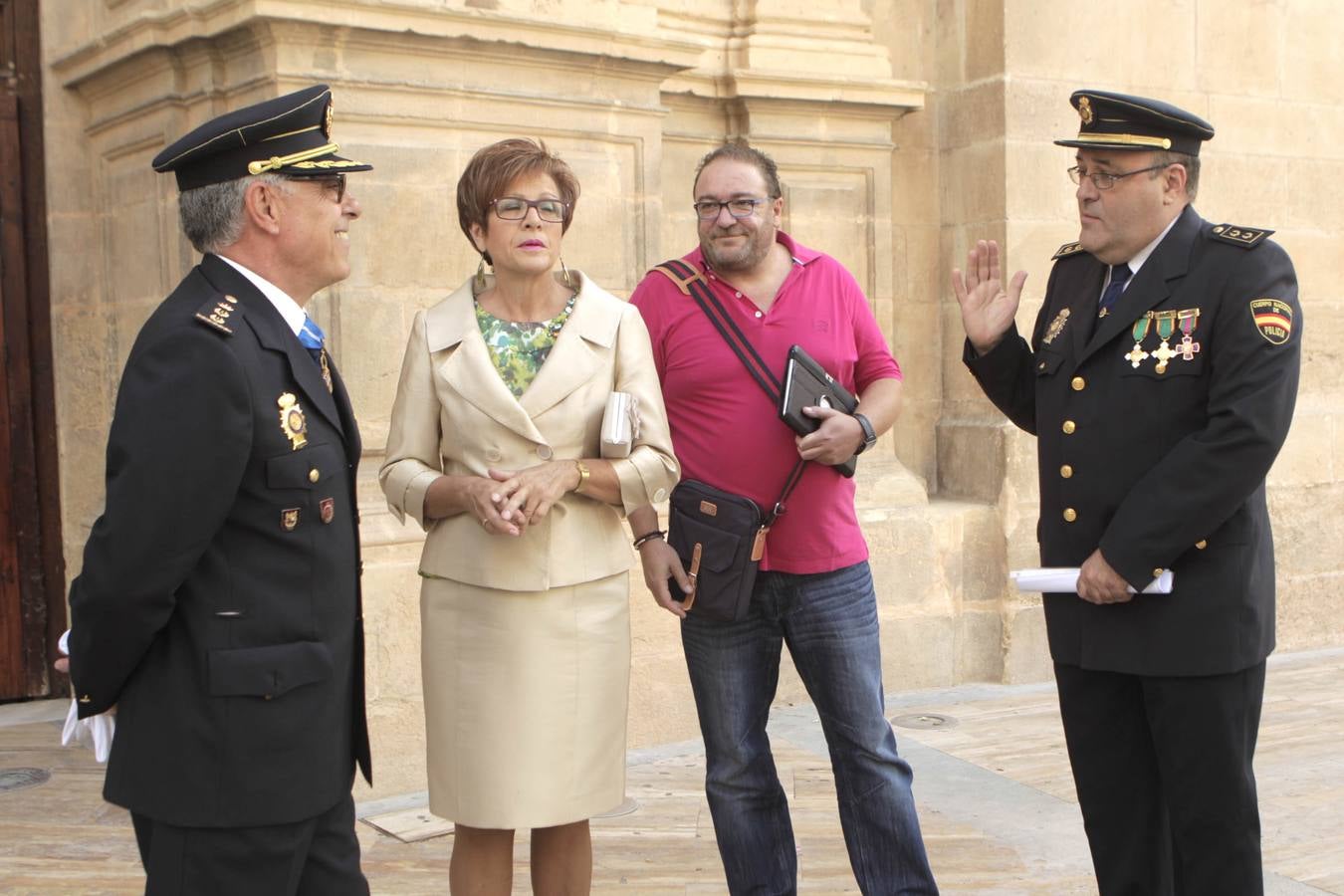 La Policía Nacional celebró el día de sus patronos en Lorca