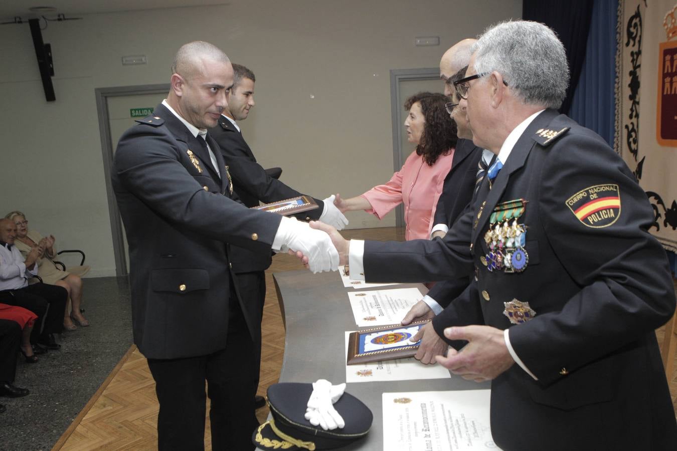 La Policía Nacional celebró el día de sus patronos en Lorca