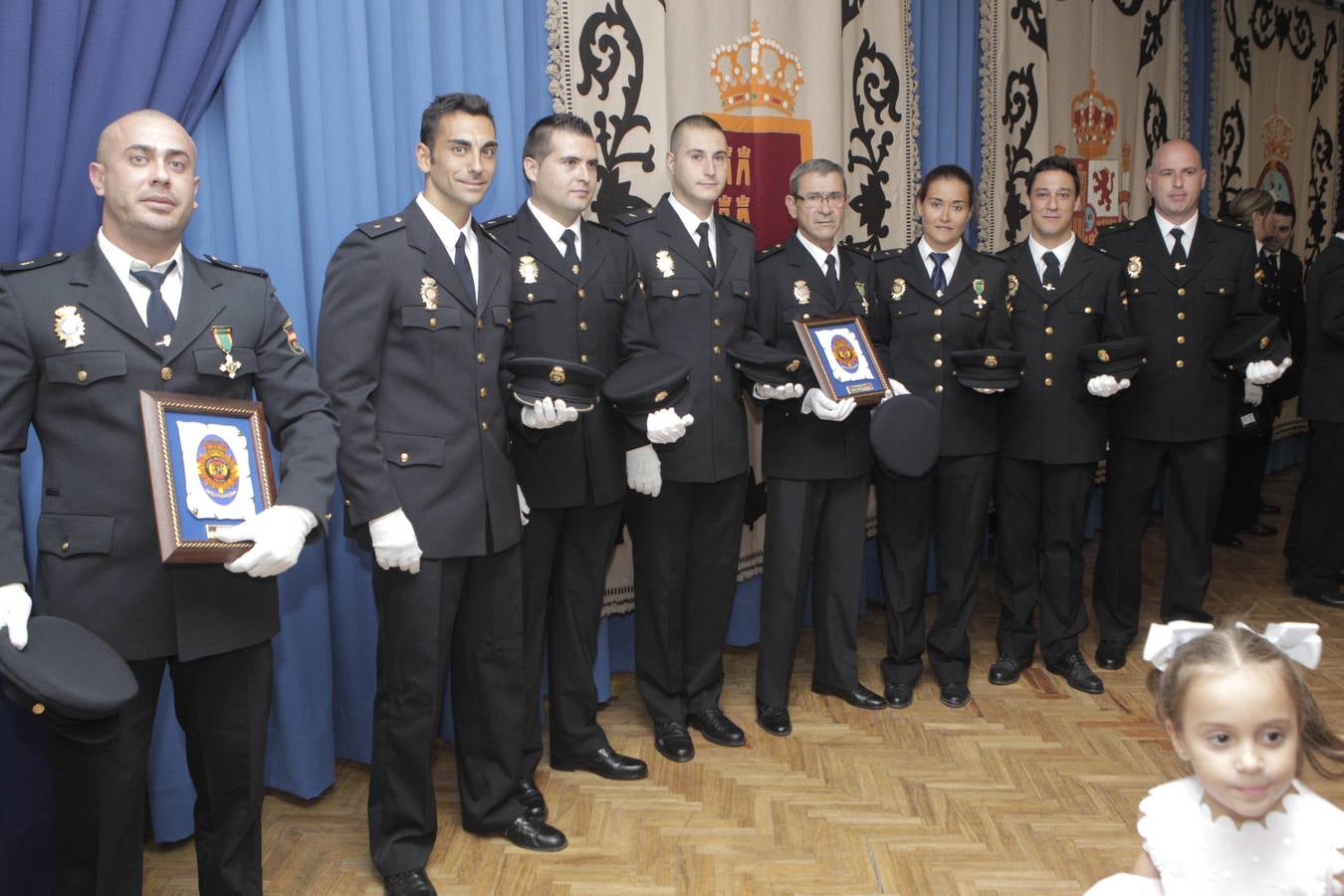 La Policía Nacional celebró el día de sus patronos en Lorca