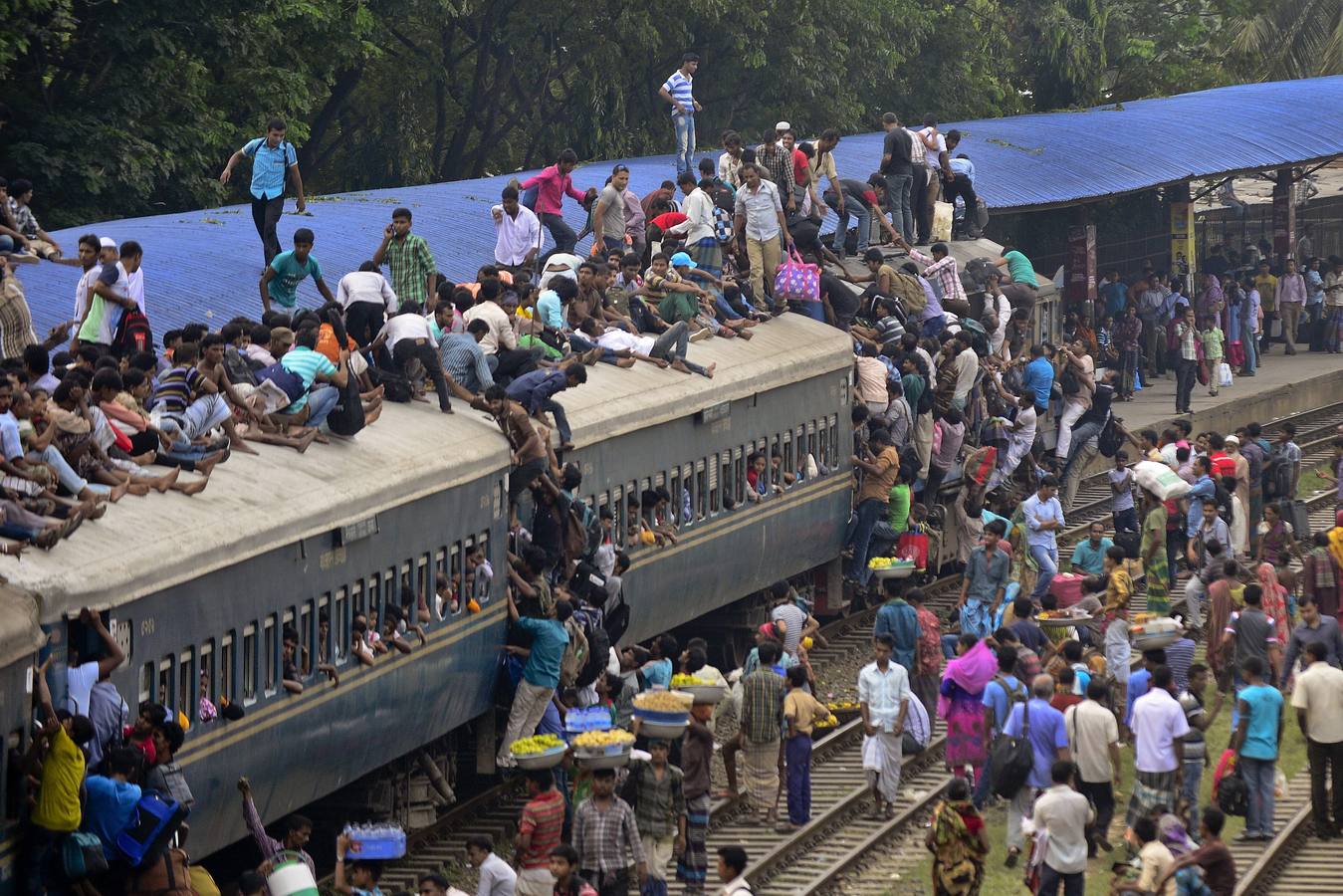Vuelta masiva a casa por la Fiesta del Cordero