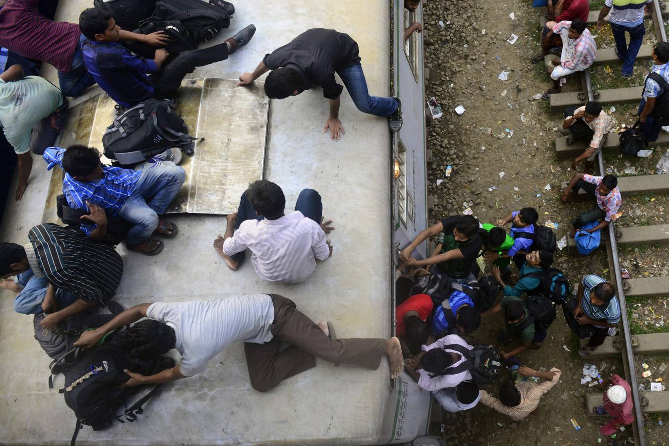 Vuelta masiva a casa por la Fiesta del Cordero