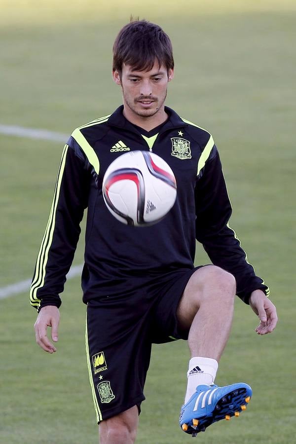 La selección entrena pensando en la Eurocopa