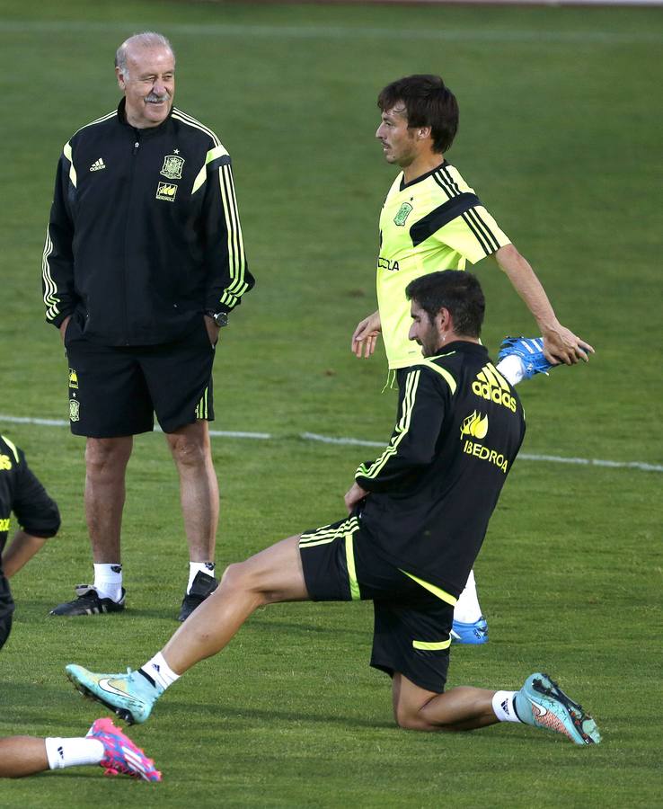 La selección entrena pensando en la Eurocopa