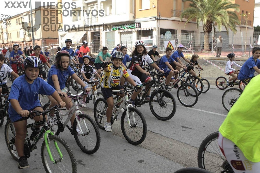 Ciclo paseo en Lorca