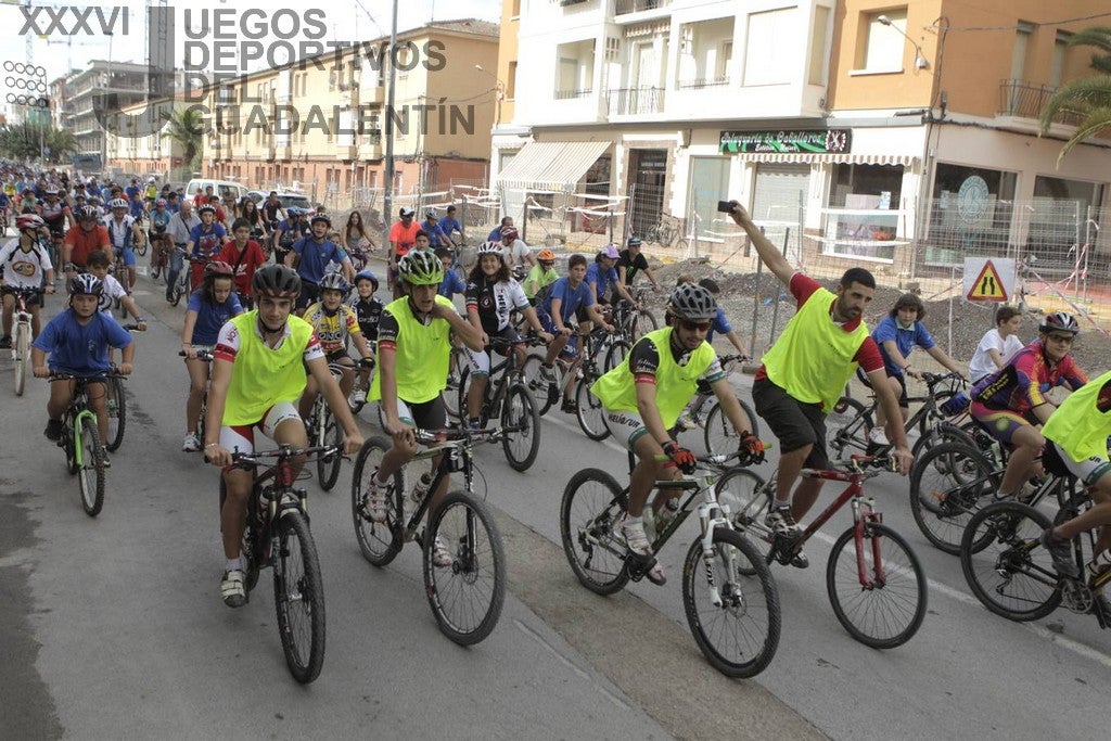 Ciclo paseo en Lorca