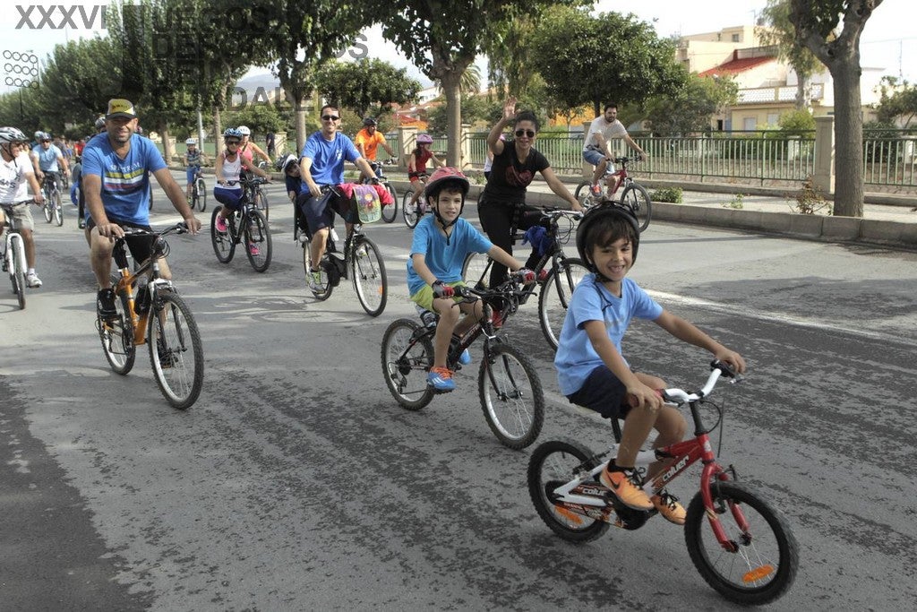 Ciclo paseo en Lorca