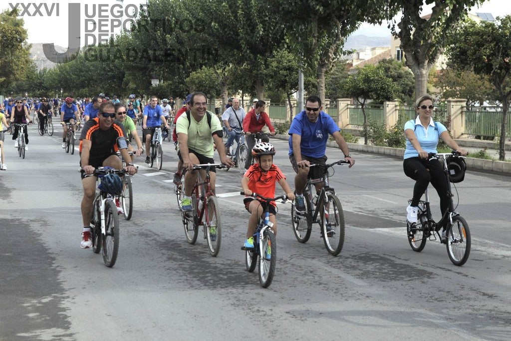 Ciclo paseo en Lorca