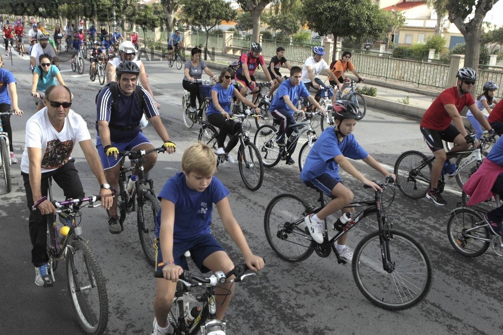 Ciclo paseo en Lorca