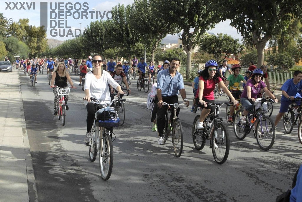 Ciclo paseo en Lorca