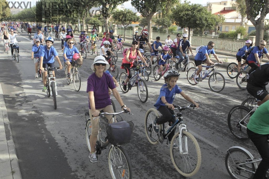 Ciclo paseo en Lorca
