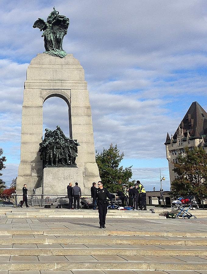 Alerta en Ottawa tras un tiroteo frente al parlamento