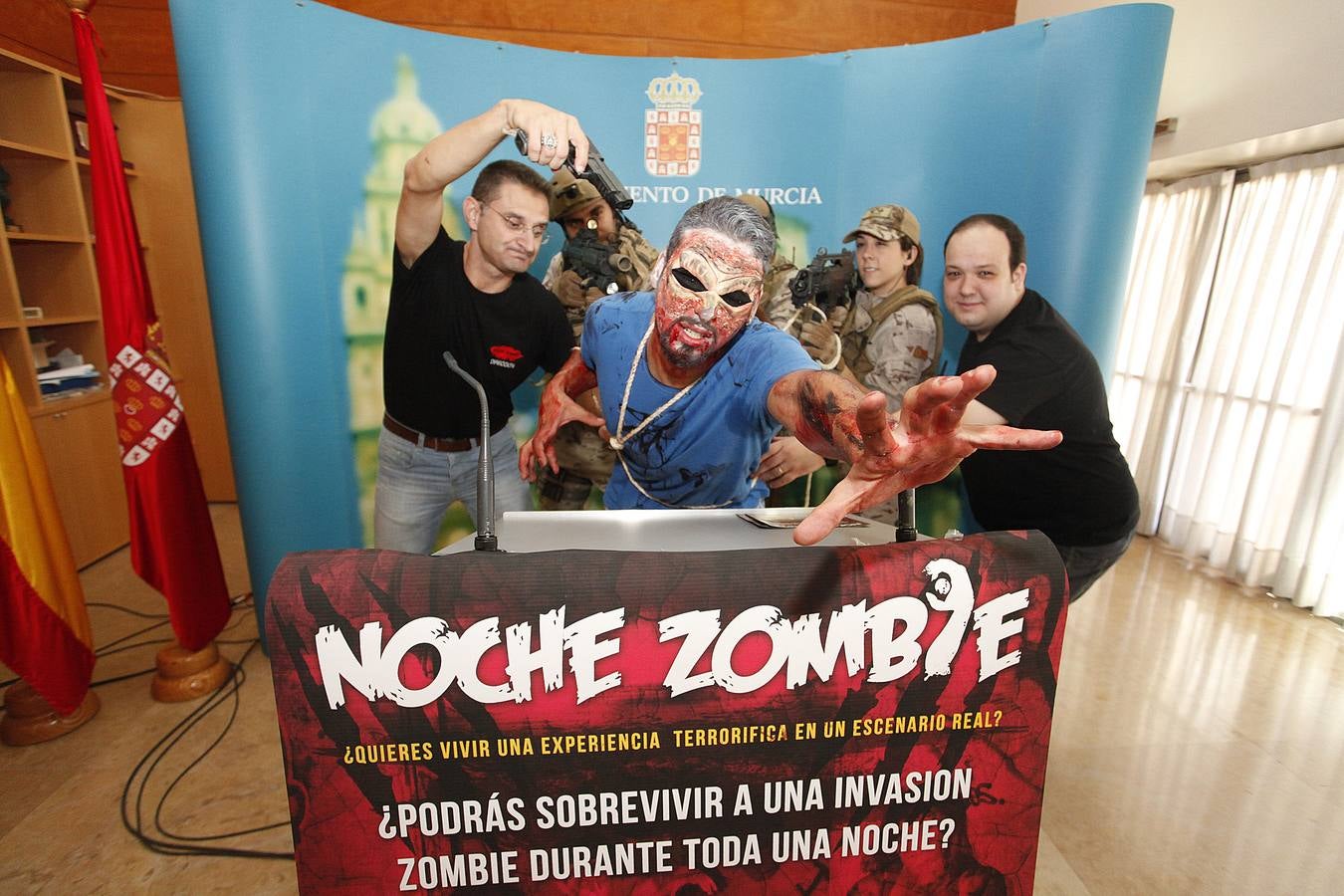 Presentación de la Noche Zombi de Cabezo de Torres