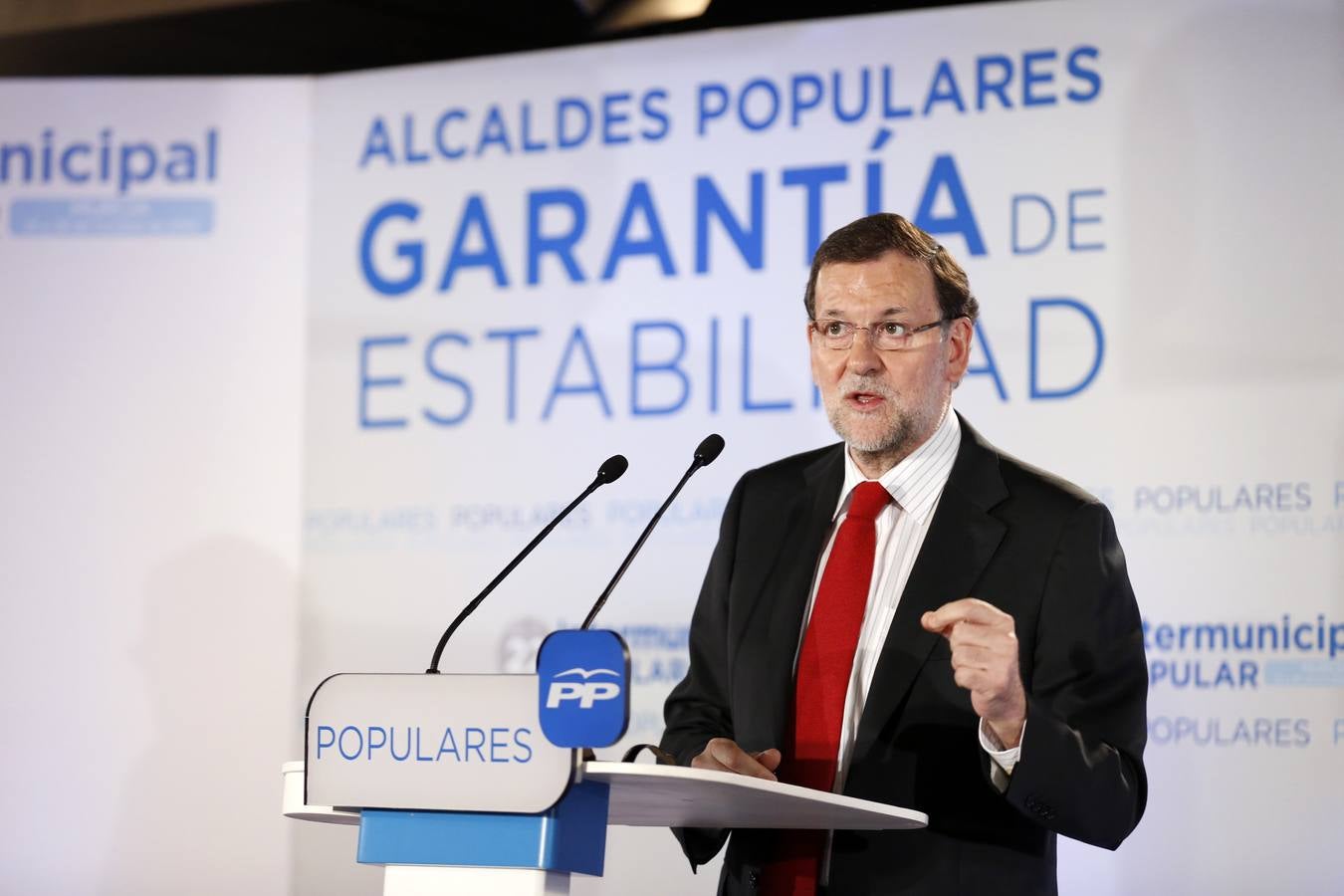Rajoy clausura la Intermunicipal del PP en Murcia (II)