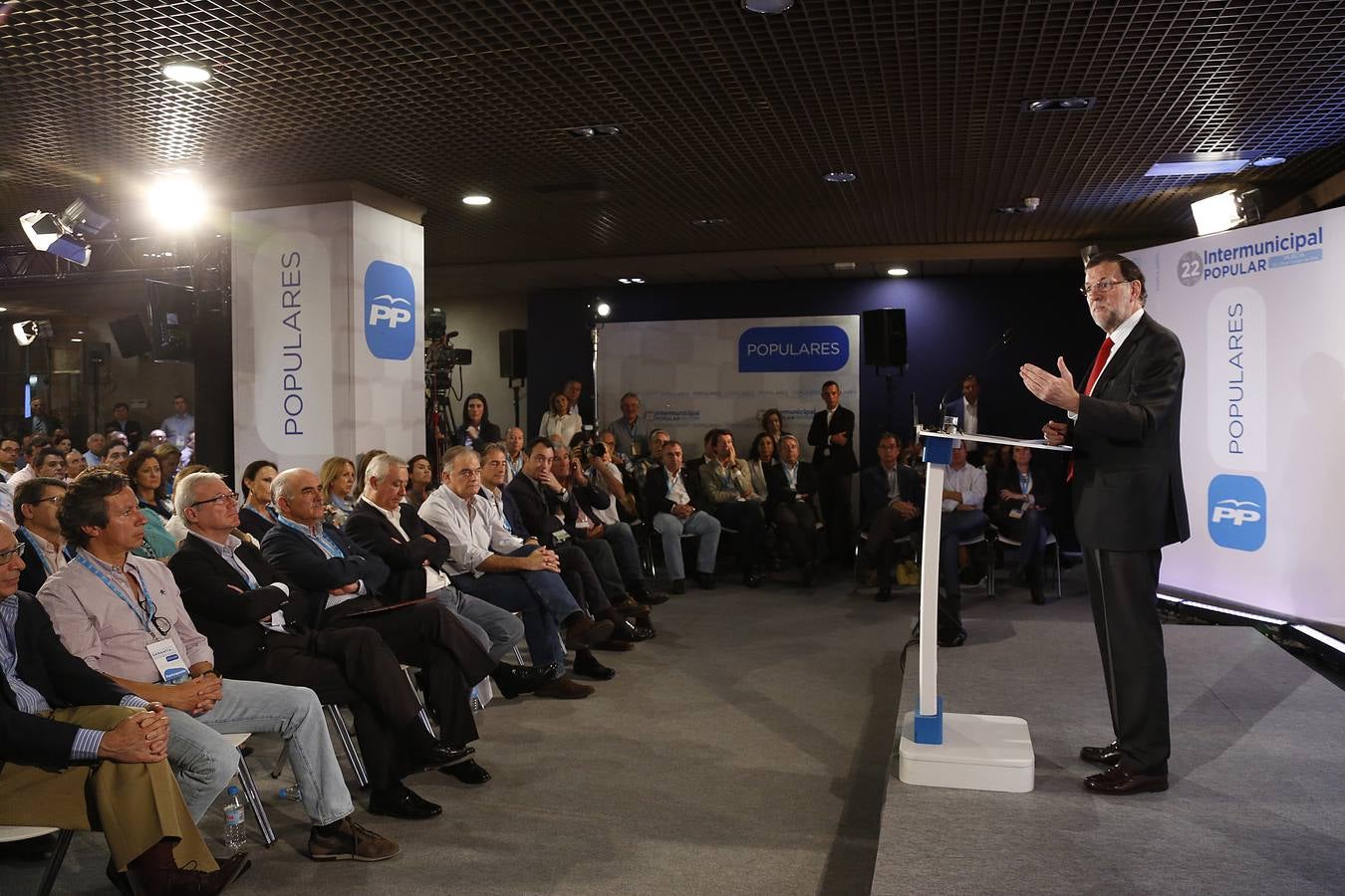 Rajoy clausura la Intermunicipal del PP en Murcia (II)