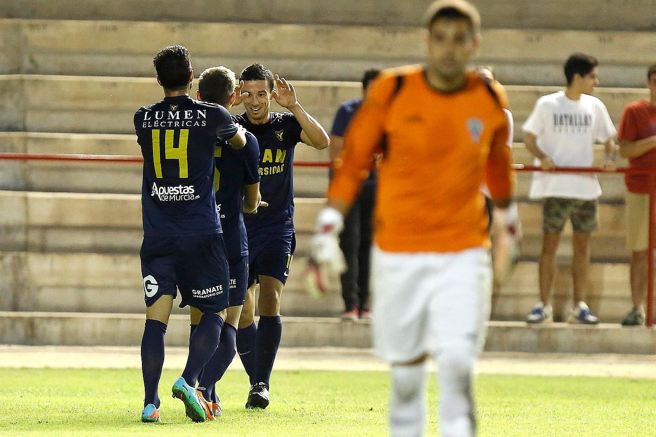 El doblete de Hugo Díaz da la victoria al UCAM