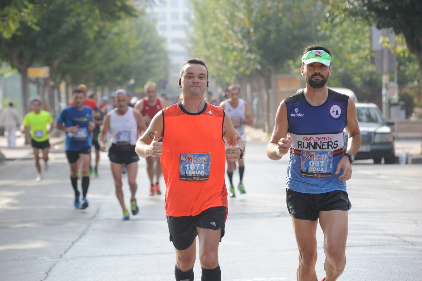 La II Maratón de Murcia toma el centro (1/2)
