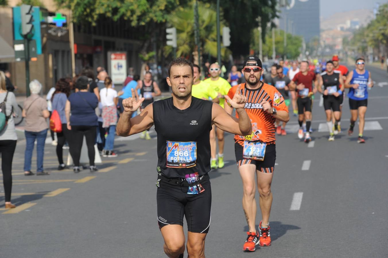 La II Maratón de Murcia toma el centro (1/2)