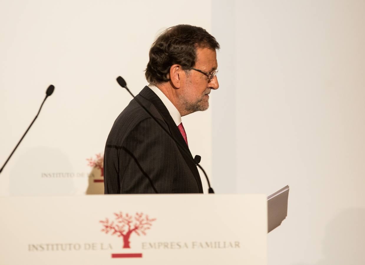 Mariano Rajoy clausura el Congreso de la Empresa Familiar en Alicante