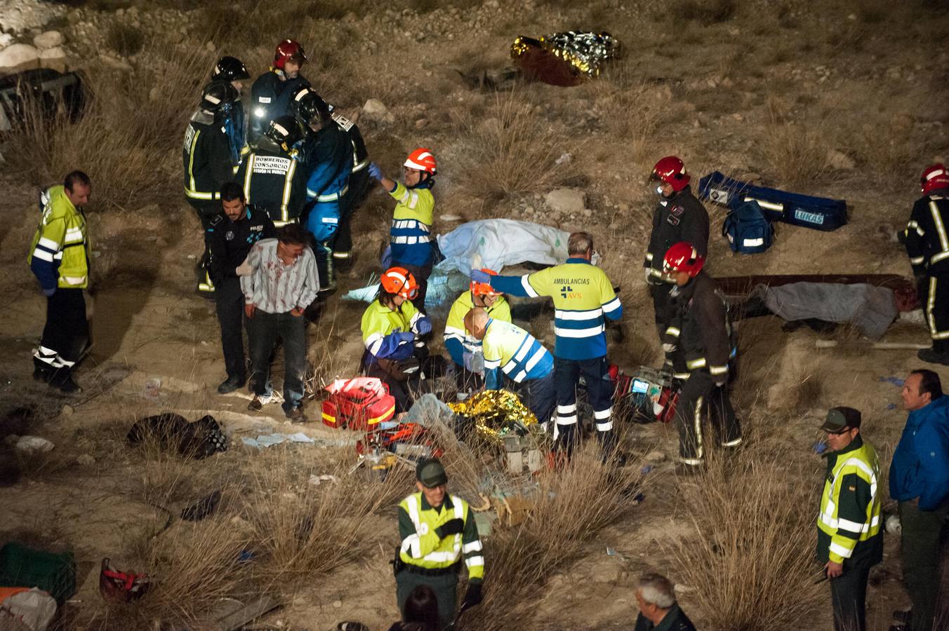 Descomunal tragedia en Cieza