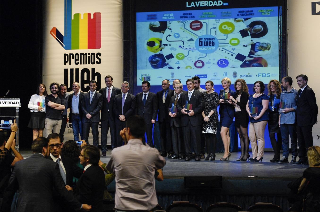 La gala de los VI Premios Web de la provincia de Alicante (I)