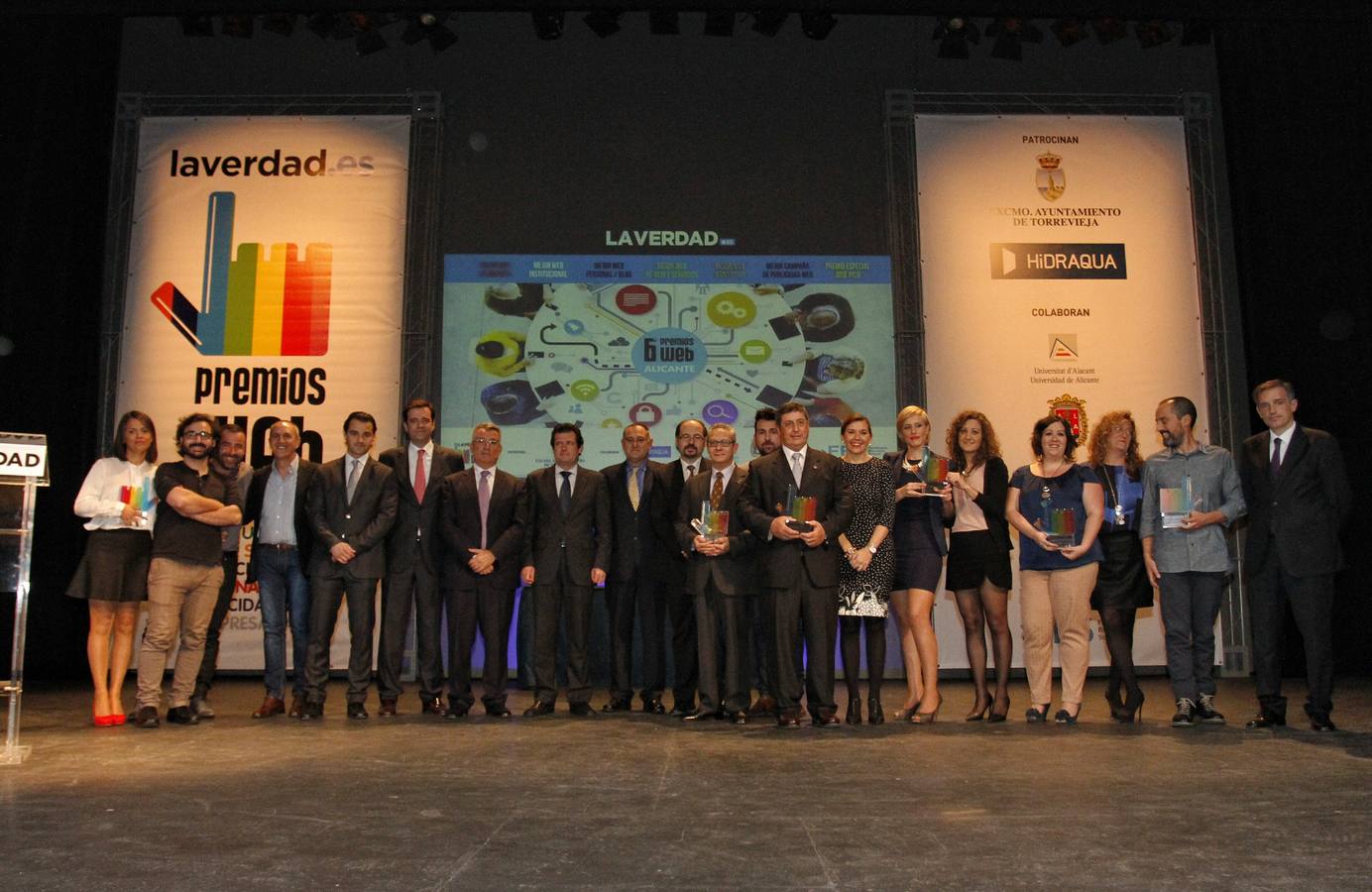 La gala de los VI Premios Web de la provincia de Alicante (II)