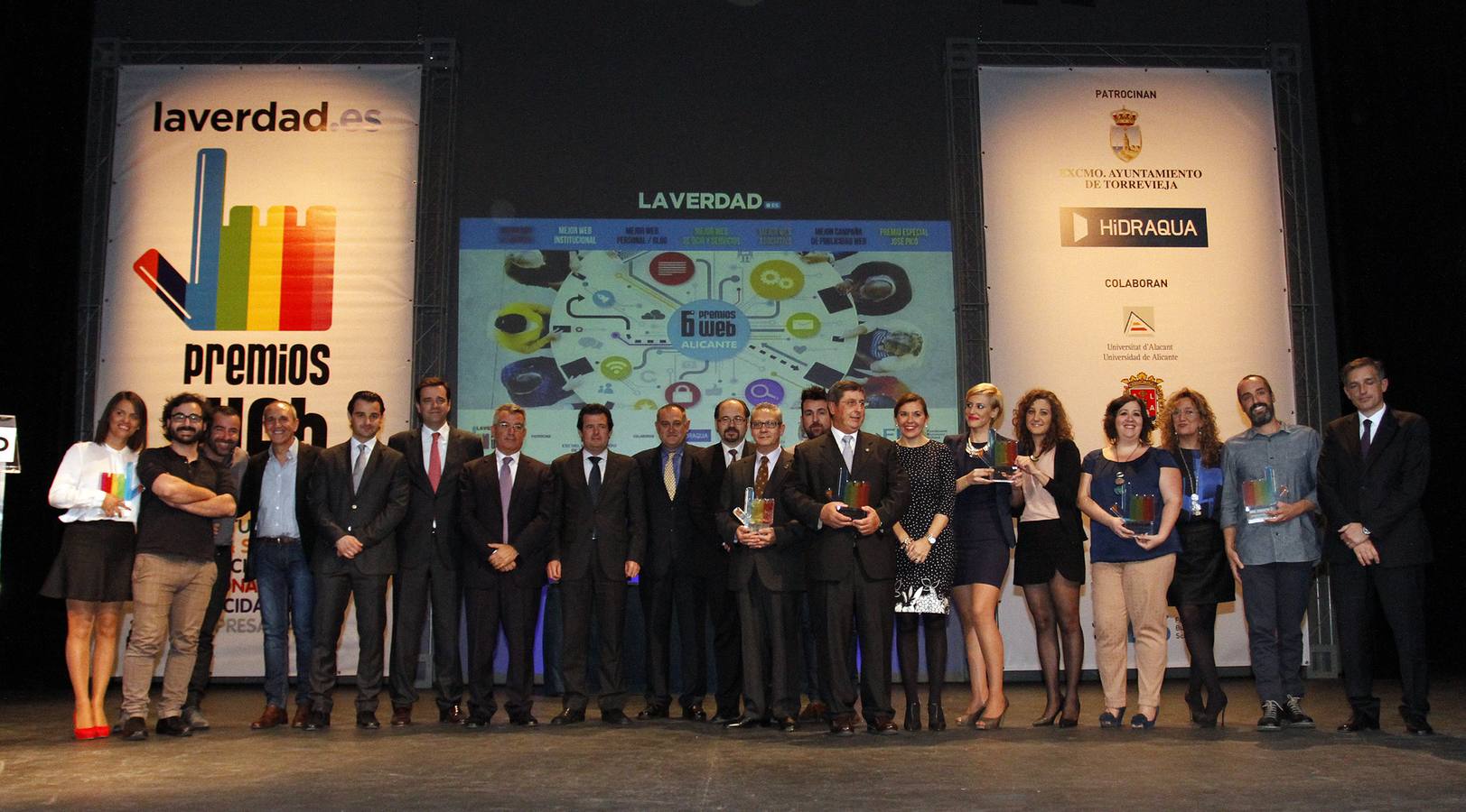 La gala de los VI Premios Web de la provincia de Alicante (II)