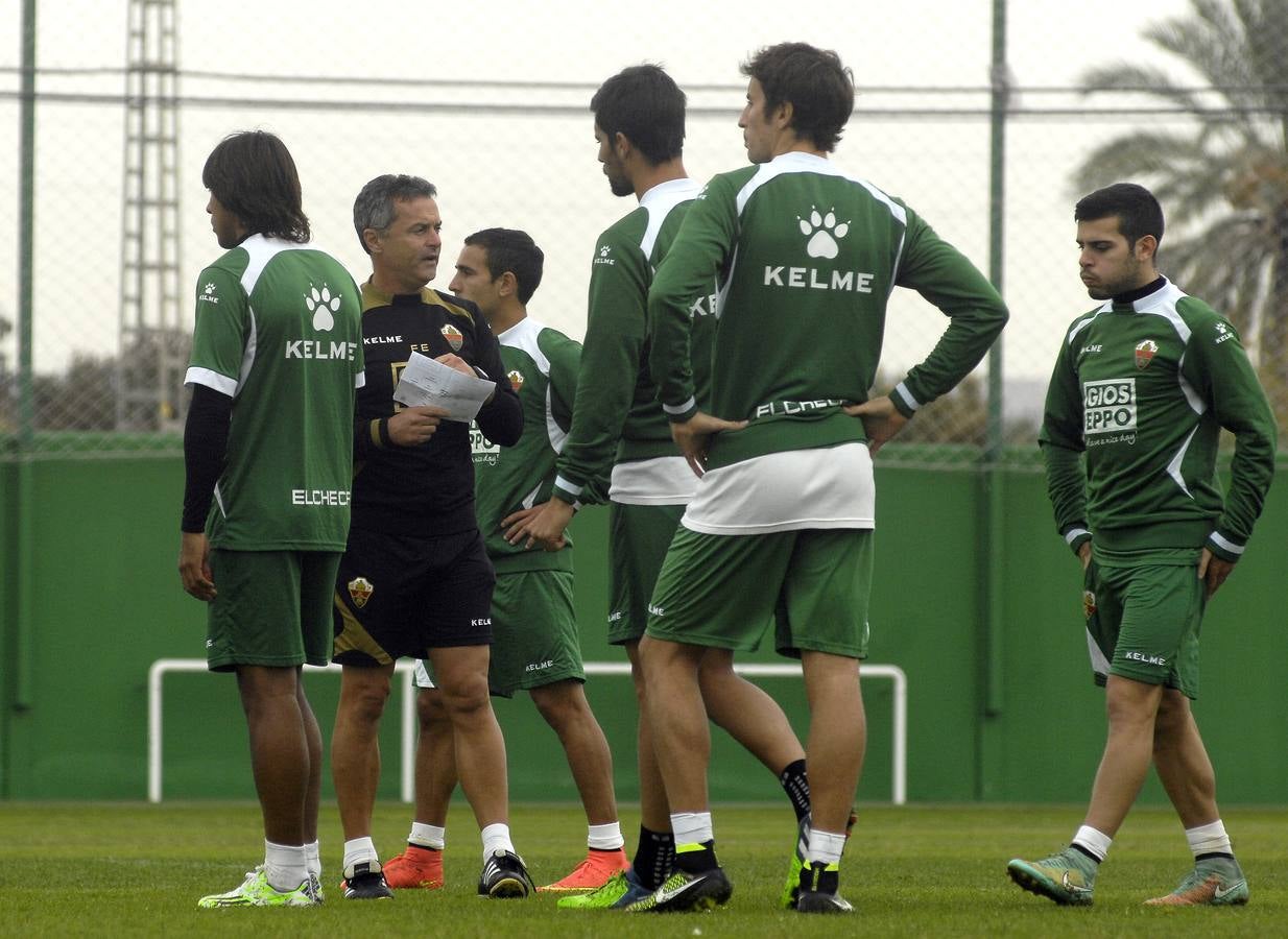 Entrenamiento del Elche CF