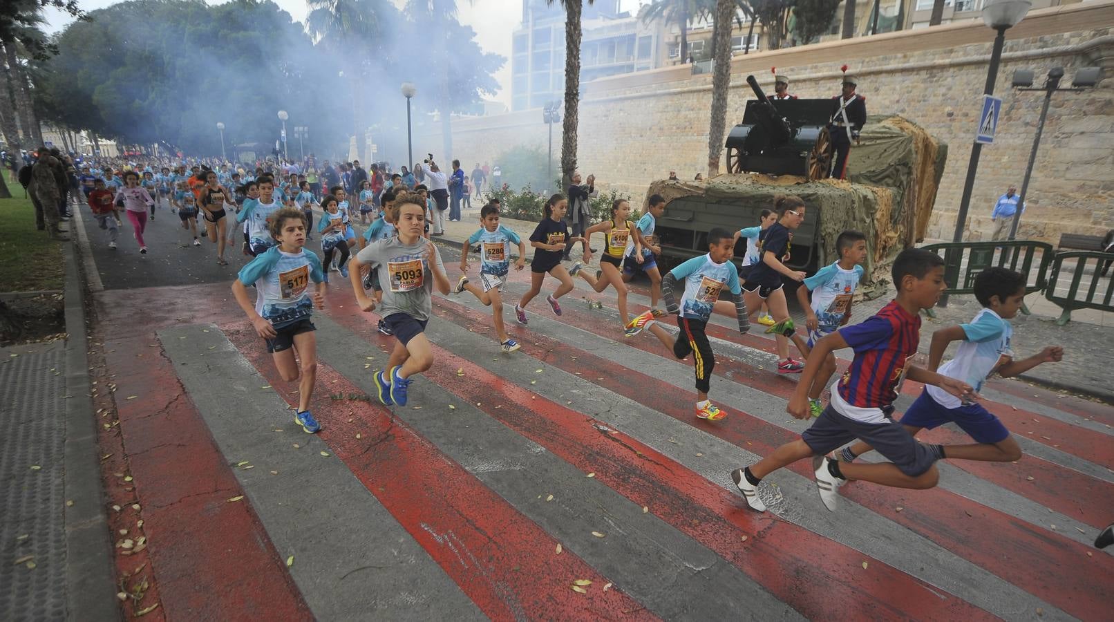 Más de 4.000 corredores en el Cross de la Artillería