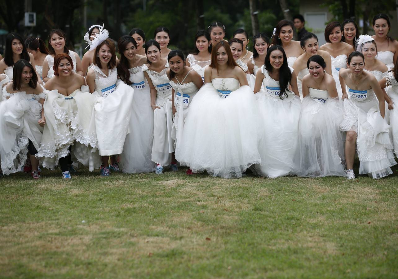 &#039;Running&#039; de recién casadas