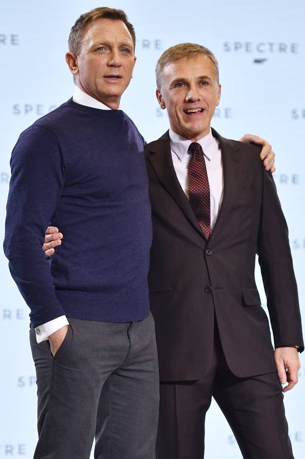 Daniel Craig y Christoph Waltz.