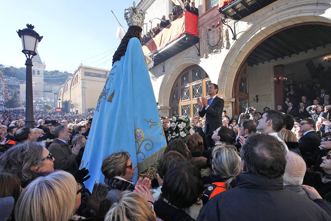 Doce horas de pólvora para recibir a la Purísima